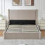 Lit plateforme tapissier avec rangement Braya Luxury Boucle-123040673-123040674