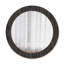 Huldar Glass Flat Wall Mirror