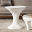 Primitive Accent Table-Soft White