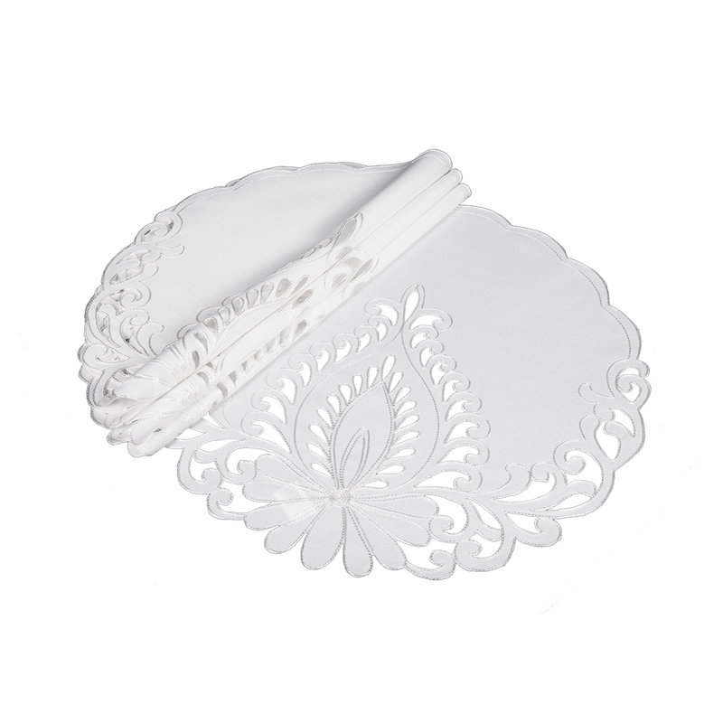 Napperon Armadillo, Blanc