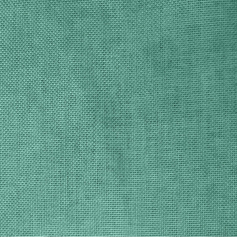 Cantonnière festonnée l 58 po Benina, Turquoise