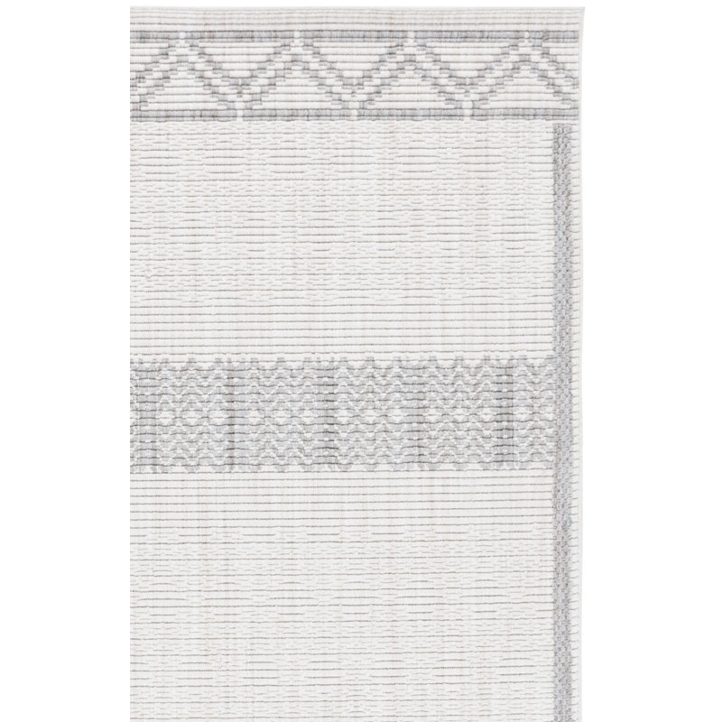 Tapis à chevrons performance performante MSR1908 Martha Stewart, Rectangle 5 pi 3 po x 7 pi 6 po