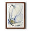 Cobalt & Paynes Petals II encadré mat - prêt à accrocher-333442286-333442287