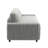 Lirien Furry Channel Fabric Down-Filled Sofa-112553346-112553345