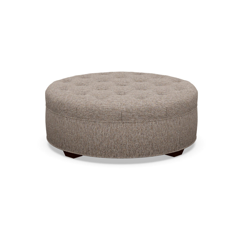 Round Ottoman, 5246-99, Walnut