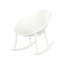 Ensemble de 2 chaises berçantes Gable, résistantes aux intempéries et durables pour un confort extérieur et une esthétique moderne