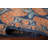 Blue & Orange Ziegler Vegetable Dye Area Rug