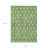 HomeRoots 10' X 14' Green And Light Green Geometric Washable Indoor Outdoor Area Rug