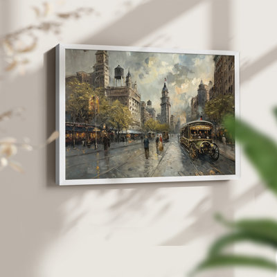Landscape Series-CLXXXIX -Framed Print - Restickable