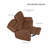 Frithiof 59"Microfiber Manual Recliner Chair Reclining Loveseat-109025197