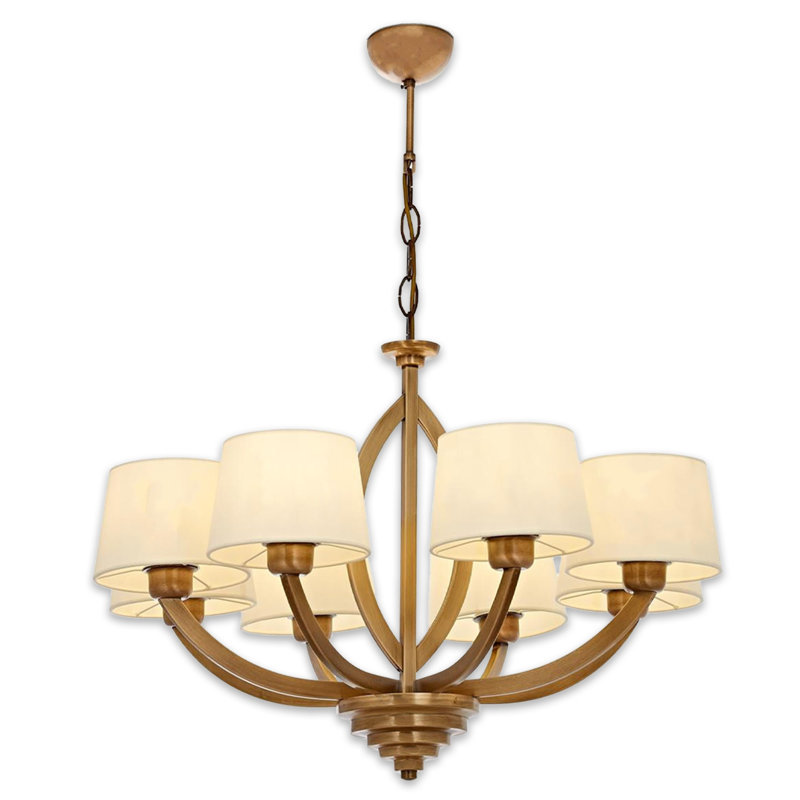 Lustre en métal, 8 lumières
