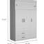 Armoire rectangulaire 2 tiroirs Kingswood