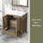 24" Bathroom Vanity Without Sink, Base Only
