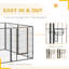 Enclos pour chien robuste