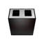 Poubelle de recyclage et de poubelle de style moderne Sturdy Essentials Stratus-123064157