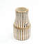 Vase en bois fabriqué à la main pour le salon, parfait pour un usage décoratif et fonctionnel, ajoute élégance et style à tout espace