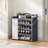 Foldable Shoe Rack For Home - Bamboo Entryway Shoe Organizer With Dust-Proof Curtain, Multi-Layer Design For Easy Storage