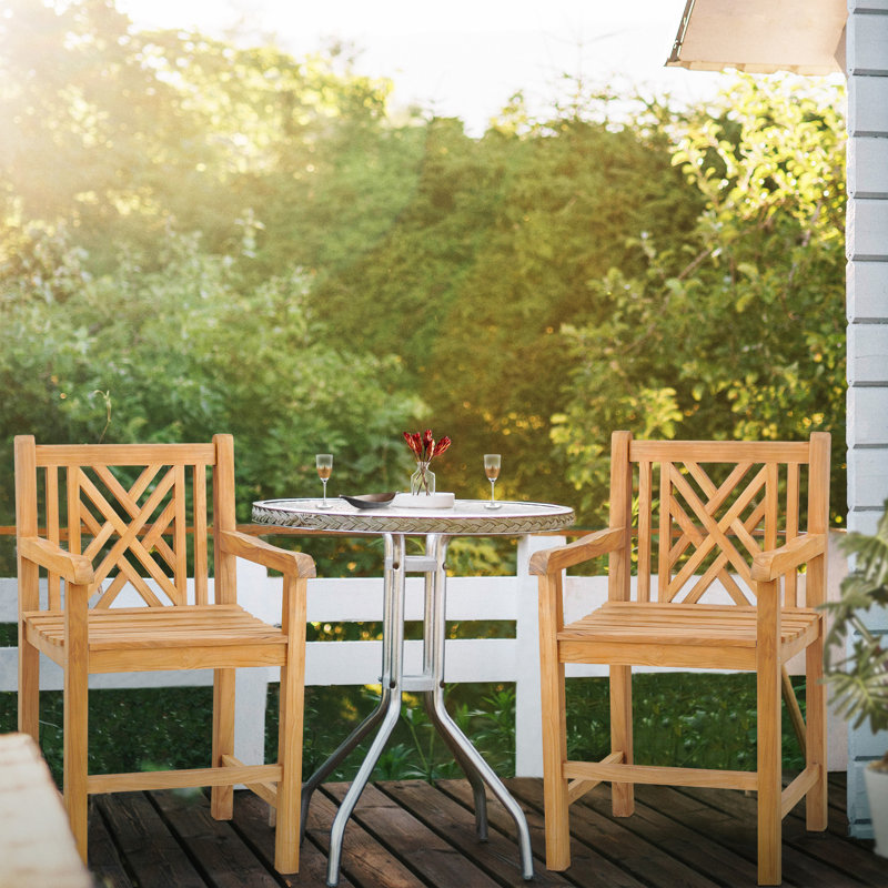 Crossman Solid Wood Counter Stool