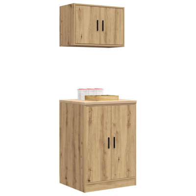 2 Piece Garage Cabinet Part Or Accessory