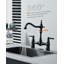 Robinet de lavabo central Bridge pour évier, robinet d'évier de cuisine 2 trous en laiton-101981308