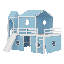 Lit mezzanine avec tente coulissante-204808354-204808353
