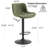 Zager Swivel Upholstered Adjustable Height Bar Stool-1978529460-1968127149