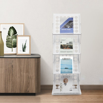 Marivic Metal Free Standing Magazine Rack