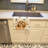 Gold Lhasa Apso Coffee Bar Kitchen Towel-1168063335