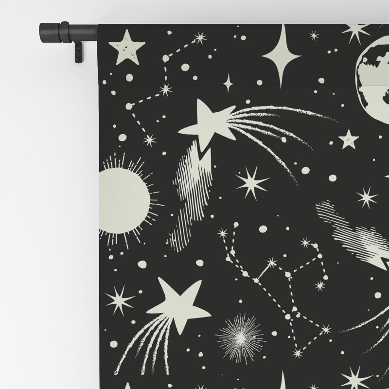 Panneau de rideau occultant 1pc Heather Dutton