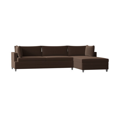 Todd Upholstered L-Shaped Sectional Right Hand Facing