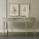 Ribbed 69.5'' W Console Table