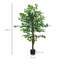 150cm Faux Ficus Tree in Pot