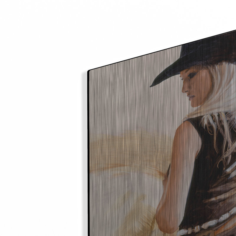 " Framed " by J. E. Knauf, 24" H x 24" W