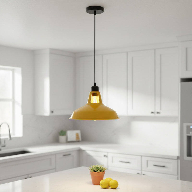 Rosado 1 - Light Pendant, Yellow