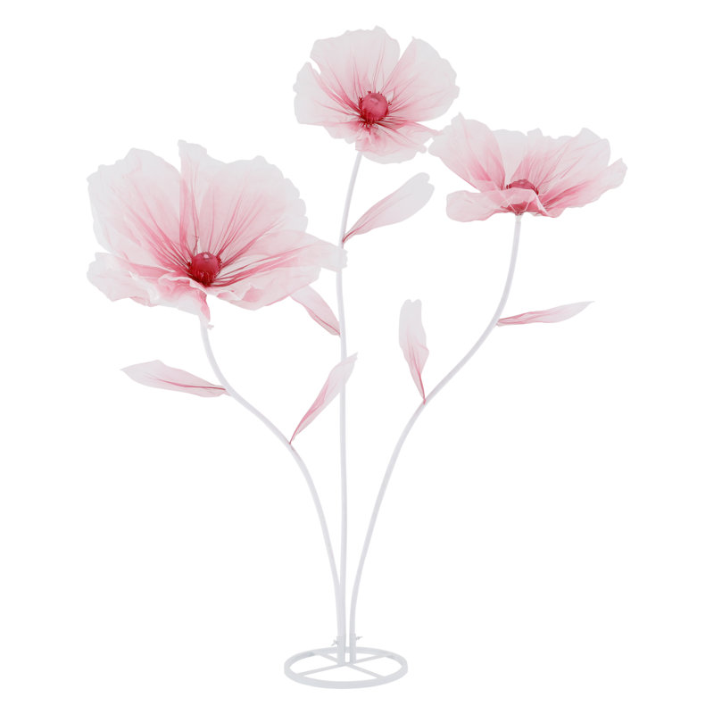 Fleurs de mariage artificielles, Rouge