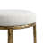 Corrinne Hammered Forged Steel Upholstered Counter Height Stool-866293334