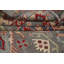 Tapis oriental gris à motif géométrique Kazak 5 x 7