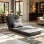 Chaises d'appoint multifonctionnelles, chaise longue réglable en acier pour la maison