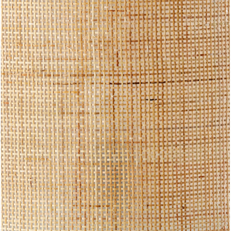 Lampe de table Piazza, Blanc, Rotin naturel avec Garniture beige, H 30 po x l 16 po x P 16 po