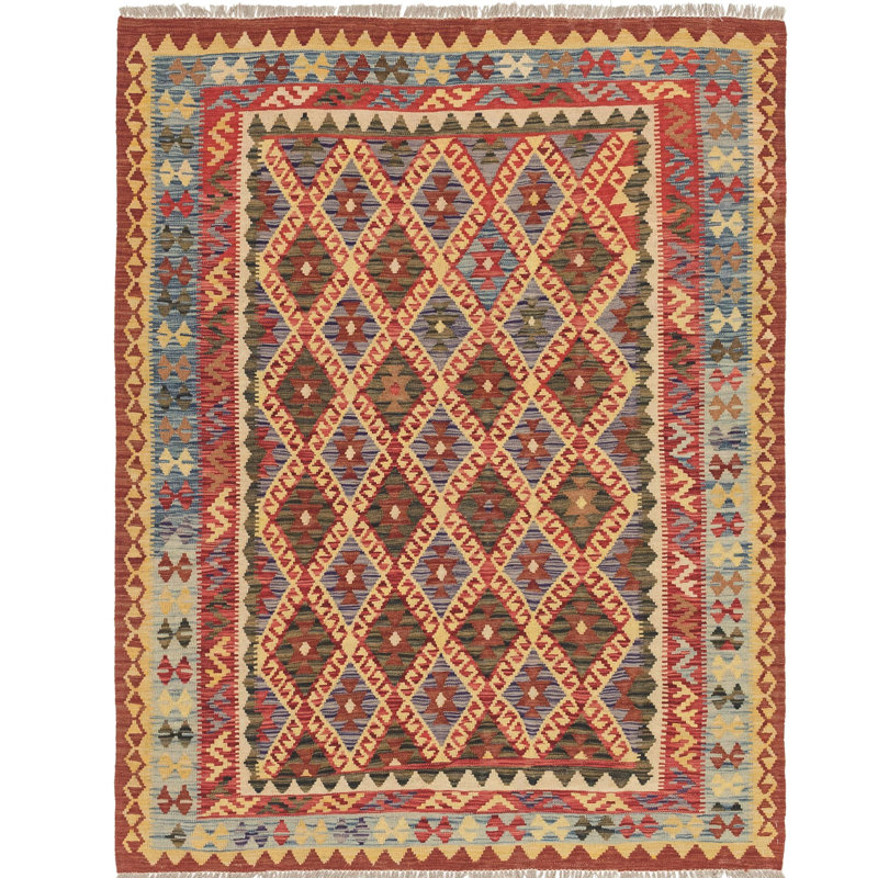 Lorain One-of-a-Kind 5'2" X 6'4" New Age Wool Area Rug in
