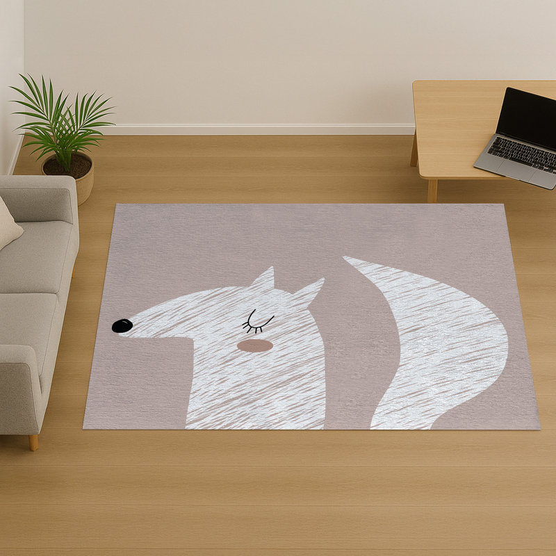 Geometric Shapes Area Rug, Runner 70 x 140 cm