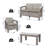 Kaitlind 4 - Person Patio Conversation Set with Cushions-1795380584-1832760800