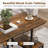 17 Stories Rustic Tv Console Table For 50" Tvs Industrial Sofa Table With Open Storage Shelves Rustic Brown