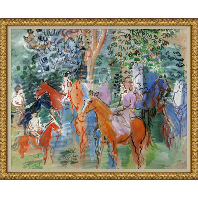 La Famille Kessler a Cheval, Raoul Dufy