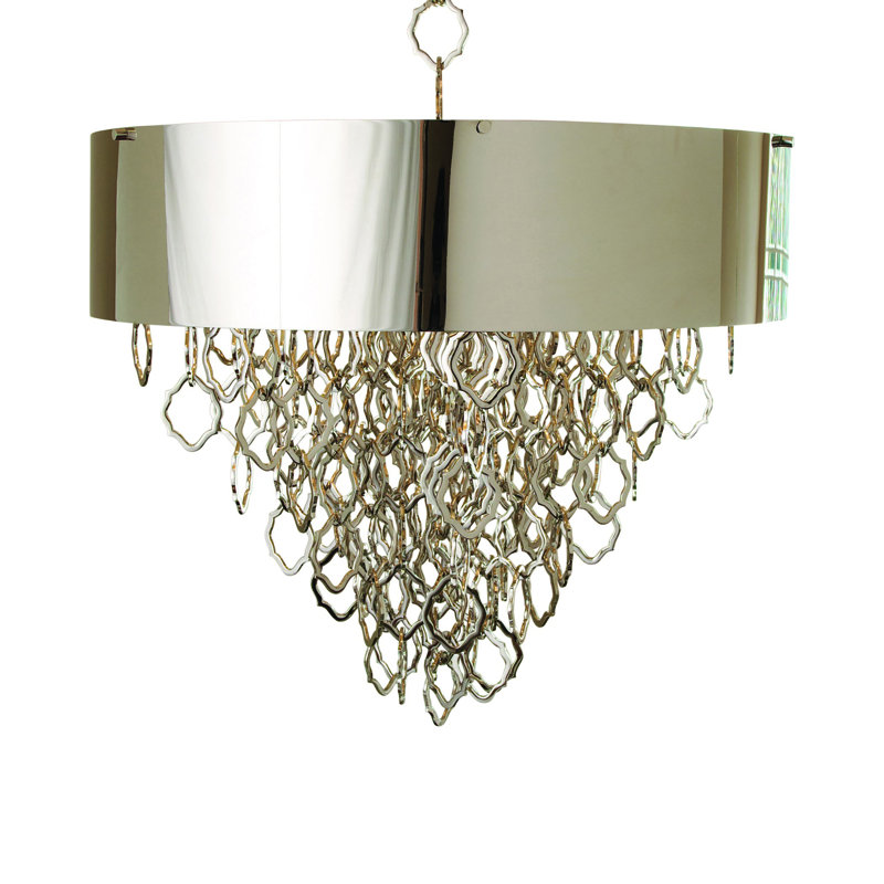 Chaîne extra décorative pour chaîne - laiton, Nickel