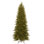 Slender Green Realistic Artificial Fir Christmas Tree with Incandescent Steady/Constant Lights