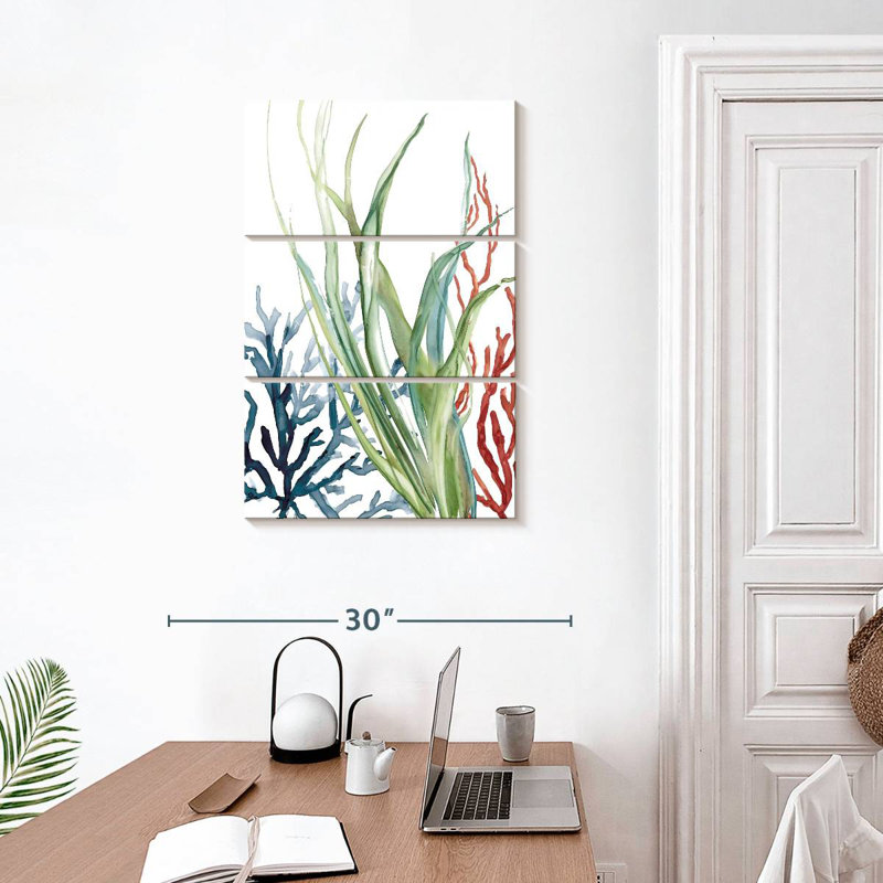 Brampt Ocean Garden II, 32" H x 20" W