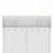 Modern Hall Tree With Metal Hooks, 3 Compartments, Shoe Cubbies And Wide Bench-217423793