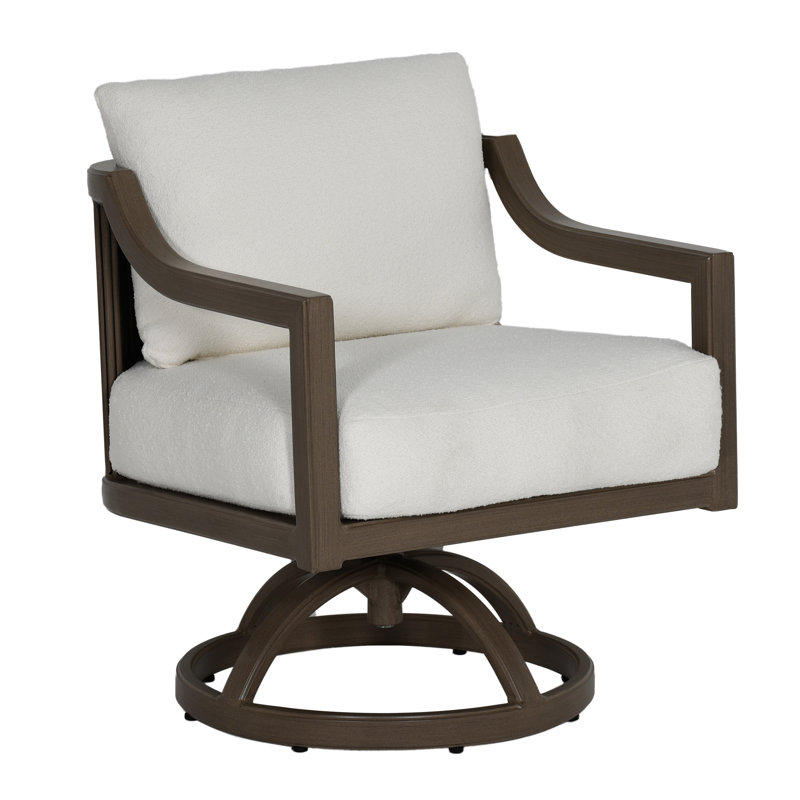 Samara Cushioned Dining Swivel Rocker