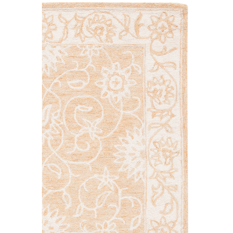 Tapis Jardin / Ivoire Jardin 601, Carré 6 pi